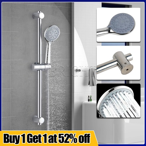 Shower head slide riser rail - head,