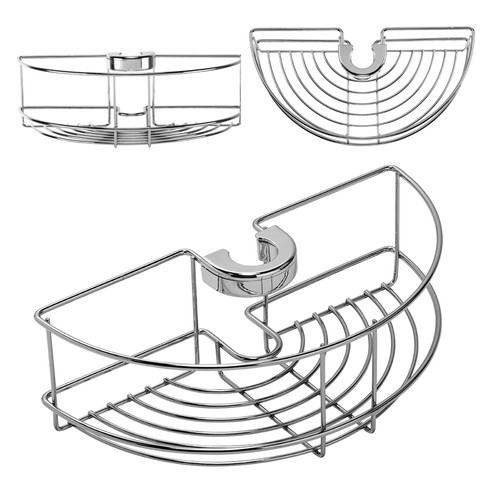 Croydex chrome shower caddy - shower,