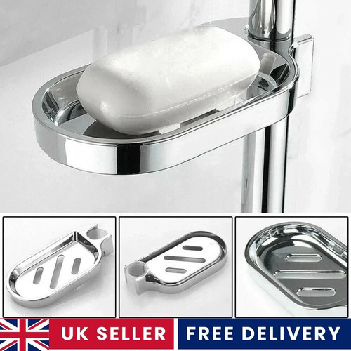 Silver soap dish - silver,