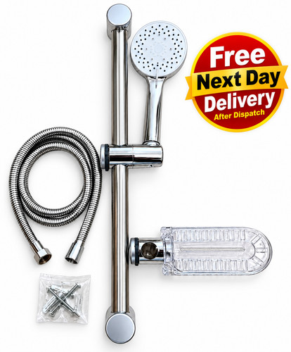 Shower riser rail kit - shower,