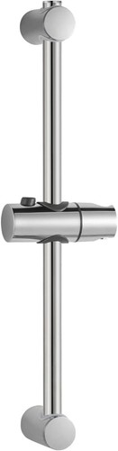Shower riser rail - rail, 60-98cm