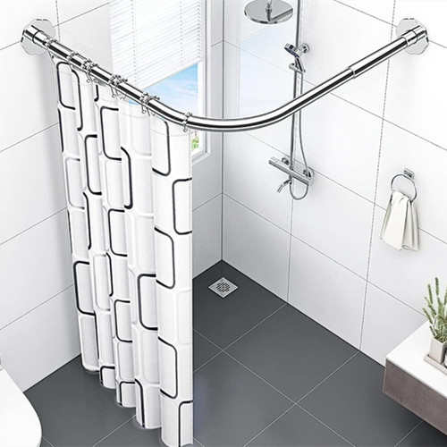 Shower curtain rail pole - shower, non