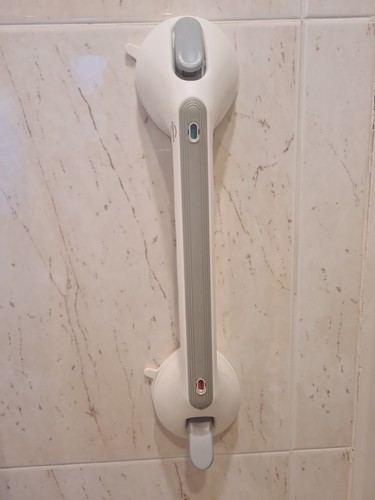 Suction grab rail for - rail, bath