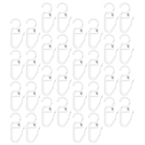 50pcs reusable plastic curtain - plastic,