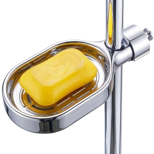 Shower rail soap - rail, dish