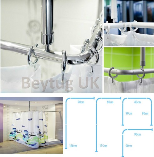Shower curtain rail rod - shower, rail/rod
