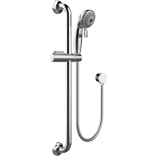 Shower rail kit head set - head,