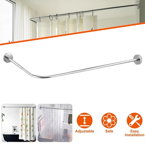 Shape shower rail rod wall - l,