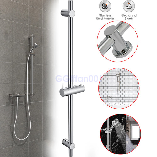 Adjustable shower riser rail - shower,
