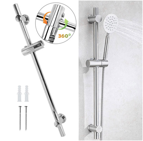 Shower riser rail kit - kit, bracket