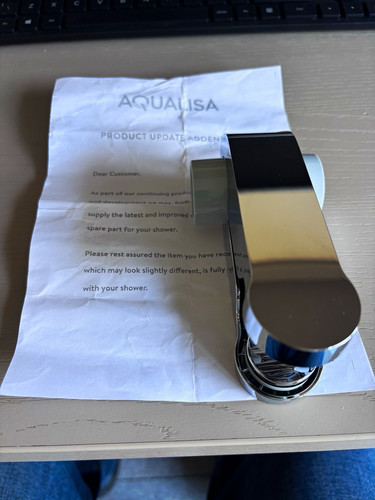 Aqualisa polished chrome pinch - polished,